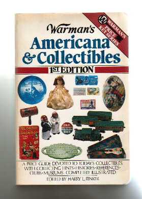 "Warman's Americana and Collectibles" [1984]
(click to enlarge)